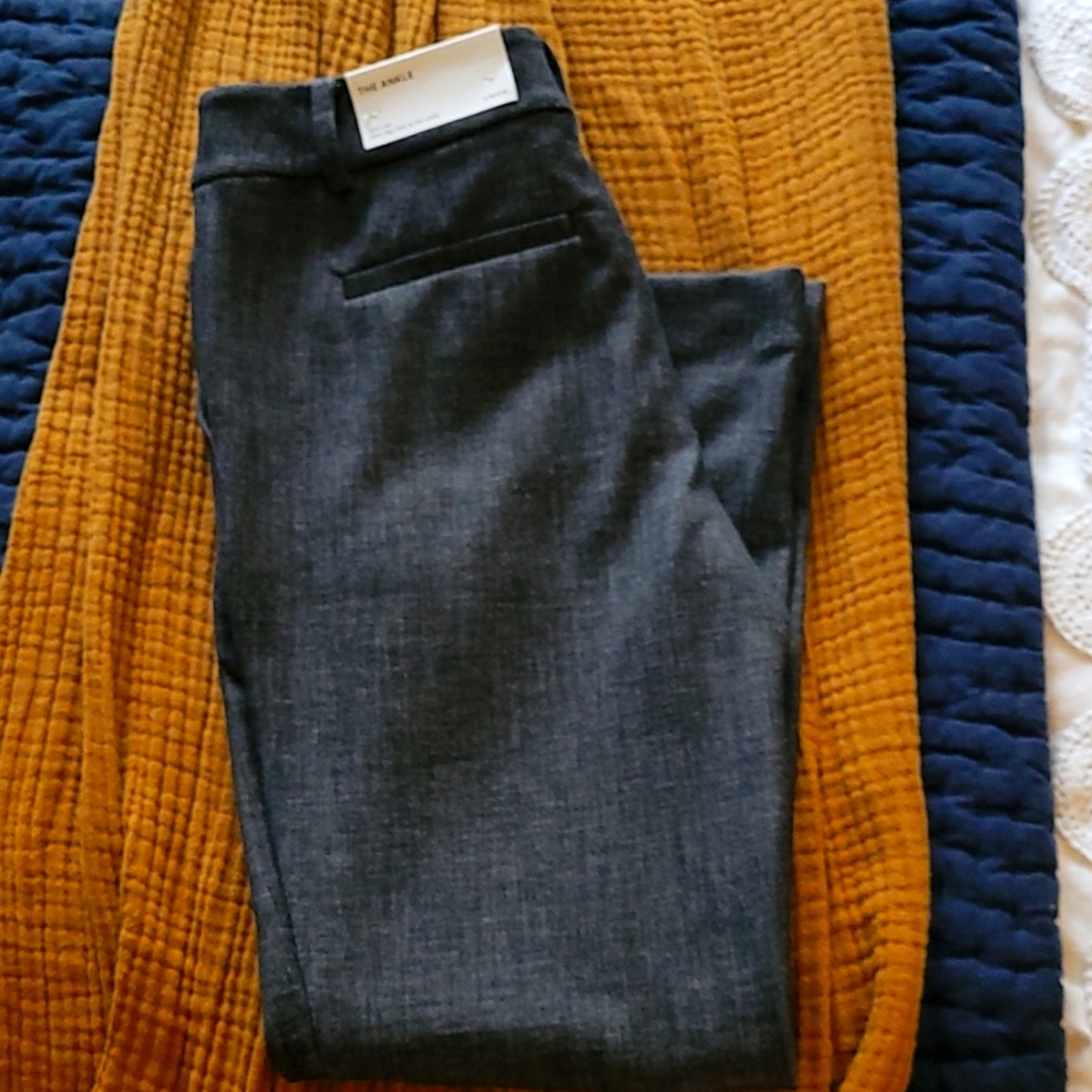Ann Taylor OP Grey Ankle dress pants